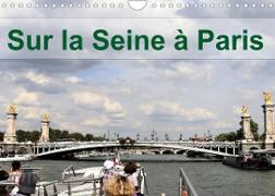 Sur la Seine à Paris (Calendrier mural 2022 DIN A4 horizontal)