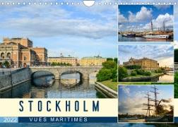 Stockholm - Vues maritimes (Calendrier mural 2022 DIN A4 horizontal)