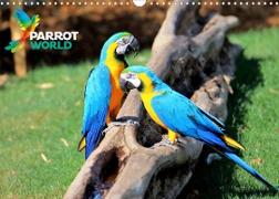 Parrot World (Calendrier mural 2022 DIN A3 horizontal)