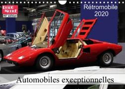 Automobiles exceptionnelles (Calendrier mural 2022 DIN A4 horizontal)