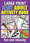 Easy Adult Activity Book