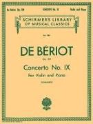 Concerto No. 9 in a Minor, Op. 104: Schirmer Library of Classics Volume 782 Score and Parts