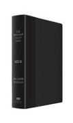 The Jeremiah Study Bible, NIV (Large Print, Black W/ Burnished Edges) Leatherluxe W/Thumb Index