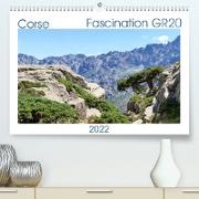 Corse - Fascination GR20 (Premium, hochwertiger DIN A2 Wandkalender 2022, Kunstdruck in Hochglanz)