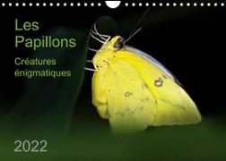 Les Papillons - créatures énigmatiques (Calendrier mural 2022 DIN A4 horizontal)