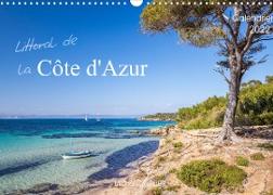 Littoral de la Côte d'Azur (Calendrier mural 2022 DIN A3 horizontal)