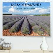 Paysages parfumés - Lavende de Provence (Premium, hochwertiger DIN A2 Wandkalender 2022, Kunstdruck in Hochglanz)