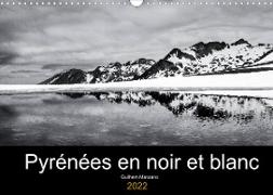 Pyrénées en noir et blanc (Calendrier mural 2022 DIN A3 horizontal)