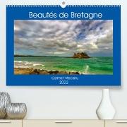 Beautés de Bretagne (Premium, hochwertiger DIN A2 Wandkalender 2022, Kunstdruck in Hochglanz)