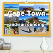 Cape Town and surrounding (Premium, hochwertiger DIN A2 Wandkalender 2022, Kunstdruck in Hochglanz)