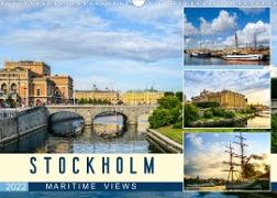 Stockholm - Maritime views (Wall Calendar 2022 DIN A3 Landscape)