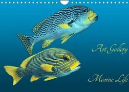 Art Gallery Marine Life (Wall Calendar 2022 DIN A4 Landscape)