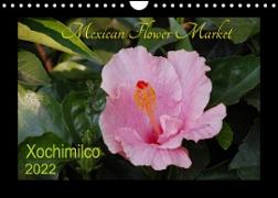Mexican Flower Market (Xochimilco) (Wall Calendar 2022 DIN A4 Landscape)