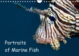 Portraits of Marine Fish (Wall Calendar 2022 DIN A4 Landscape)