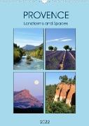 Provence - Landforms and Spaces (Wall Calendar 2022 DIN A3 Portrait)