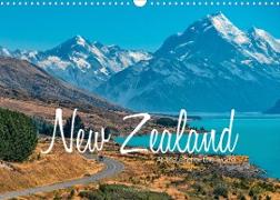 New Zealand - At the end of the world (Wall Calendar 2022 DIN A3 Landscape)