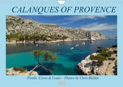 Calanques of Provence - Fiords, Coves and Coast (Wall Calendar 2022 DIN A4 Landscape)