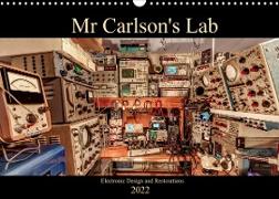 Mr Carlson's Lab Electronic Design and Restorations (Wall Calendar 2022 DIN A3 Landscape)