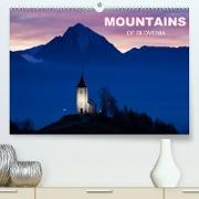 Mountains of Slovenia (Premium, hochwertiger DIN A2 Wandkalender 2022, Kunstdruck in Hochglanz)