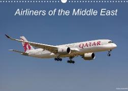 Airliners of the Middle East (Wall Calendar 2022 DIN A3 Landscape)