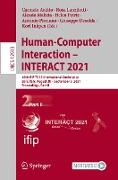 Human-Computer Interaction ¿ INTERACT 2021