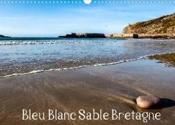 Bleu Blanc Sable Bretagne (Calendrier mural 2022 DIN A3 horizontal)