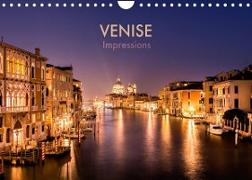 Venise Impressions (Calendrier mural 2022 DIN A4 horizontal)