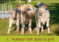 L'humour est dans le pré (Calendrier mural 2022 DIN A4 horizontal)