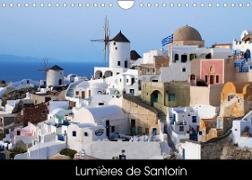Lumières de Santorin (Calendrier mural 2022 DIN A4 horizontal)