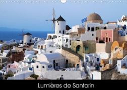 Lumières de Santorin (Calendrier mural 2022 DIN A3 horizontal)