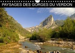 Paysages des Gorges du Verdon (Calendrier mural 2022 DIN A4 horizontal)