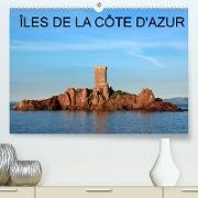 Îles de la Côte d'Azur (Premium, hochwertiger DIN A2 Wandkalender 2022, Kunstdruck in Hochglanz)