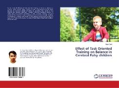 Effect of Task Oriented Training on Balance in Cerebral Palsy children