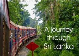 A journey through Sri Lanka (Wall Calendar 2022 DIN A3 Landscape)