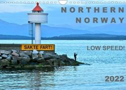 NORTHERN NORWAY - LOW SPEED! (Wall Calendar 2022 DIN A4 Landscape)