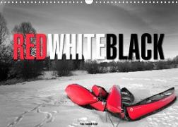 Red White Black (Wall Calendar 2022 DIN A3 Landscape)
