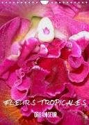 Fleurs tropicales / organiseur (Calendrier mural 2022 DIN A4 vertical)