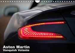 Aston Martin Vanquish Volante / UK-Version (Wall Calendar 2022 DIN A4 Landscape)