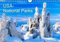 USA - National Parks (Wall Calendar 2022 DIN A4 Landscape)