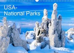 USA - National Parks (Wall Calendar 2022 DIN A3 Landscape)