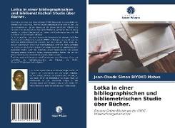 Lotka in einer bibliographischen und bibliometrischen Studie über Bücher