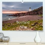 Scotland Alba (Premium, hochwertiger DIN A2 Wandkalender 2022, Kunstdruck in Hochglanz)