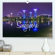 Discover Singapore (Premium, hochwertiger DIN A2 Wandkalender 2022, Kunstdruck in Hochglanz)