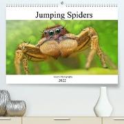 Jumping Spiders (Premium, hochwertiger DIN A2 Wandkalender 2022, Kunstdruck in Hochglanz)