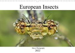 European Insects (Wall Calendar 2022 DIN A3 Landscape)
