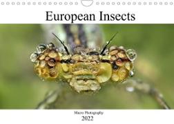 European Insects (Wall Calendar 2022 DIN A4 Landscape)
