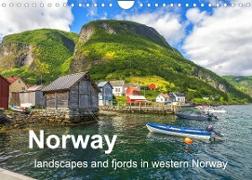 Norway - landscapes and fjords in western Norway (Wall Calendar 2022 DIN A4 Landscape)