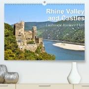 Rhine Valley and Castles (Premium, hochwertiger DIN A2 Wandkalender 2022, Kunstdruck in Hochglanz)