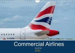 Commercial Airlines (Wall Calendar 2022 DIN A4 Landscape)