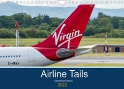 Airline Tails (Wall Calendar 2022 DIN A4 Landscape)